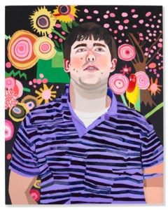 Jonas Wood, N. Lowe 2 (Peach Faced Love Bird)