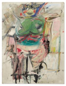 Willem de Kooning, Woman (Green)