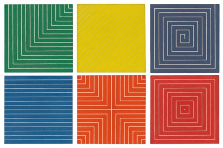 Frank Stella, Benjamin Moore Paintings [6 Works]
