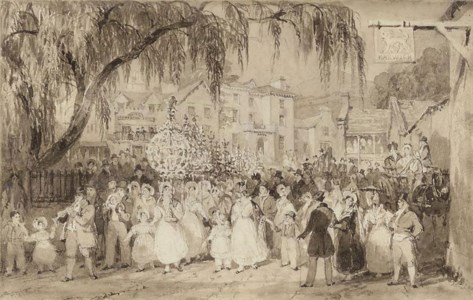 The rush-bearing at Ambleside, Westmorland