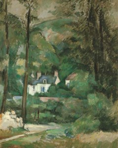 Paul Cézanne, Maisons dans la verdure