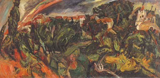 Chaim Soutine, L'arc-en-ciel, Céret