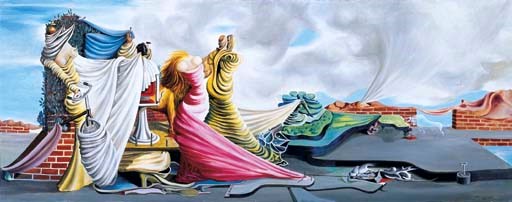 Óscar Domínguez, Personnages surréalistes