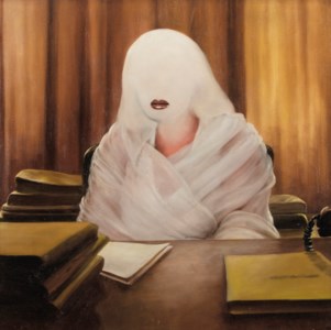 In Her Office