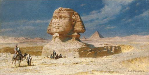 The sphinx of Geezah