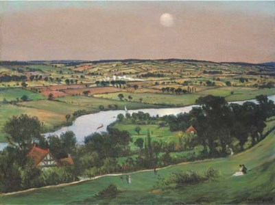 The Thames from Winter Hill near Cookham
