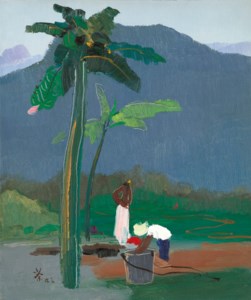 Wu Guanzhong, A Scene of Yunnan