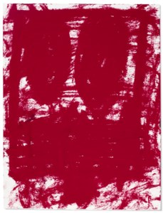 Untitled Anxious Red Drawing