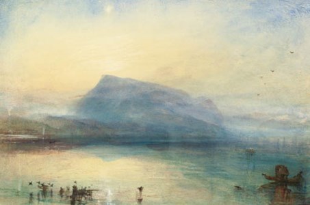 JOSEPH MALLORD WILLIAM TURNER, R.A., The Blue Rigi: Lake of Lucerne, Sunrise