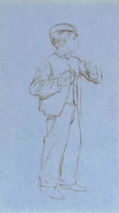 A Cockney boy; and A coachman