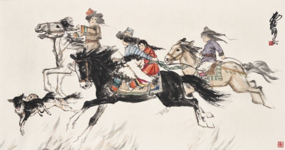 Tibetan Riders