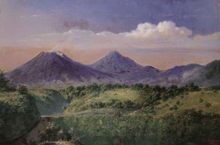 The Dutch colonial troops patrolling Mt. Merapi & Merbabu, Central Java