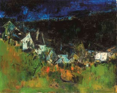 Syed Haider Raza, Ciel bleu
