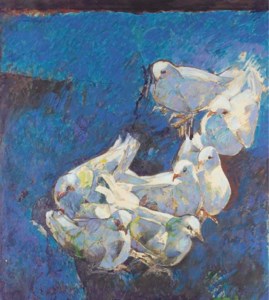 Untitled (Seven doves)