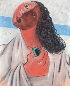 Moça Penteando os Cabelos (Young Woman Combing Her Hair)