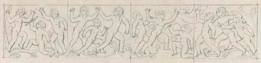 Study for stone relief at Sloane Street House