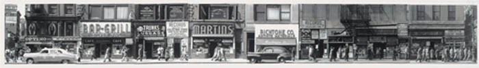 Sixth Avenue between 43rd and 44th Streets, New York, March 24, 1948