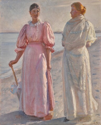 På stranden, Skagen