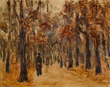 Autumn Walk in the Tiergarten, Berlin