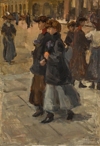 Midinettes, Place Vendôme, Paris
