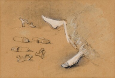 A study of feet and shoes | Etudes de pieds et souliers