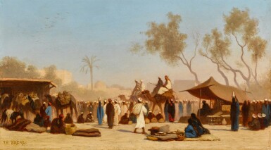 Arrival of a Caravan outside Cairo