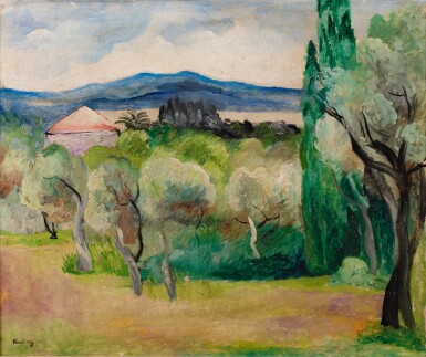 Paysage de Saint-Tropez
