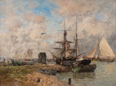 Trouville. Le port