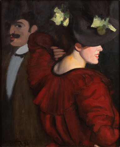 La Femme à la berthe rouge