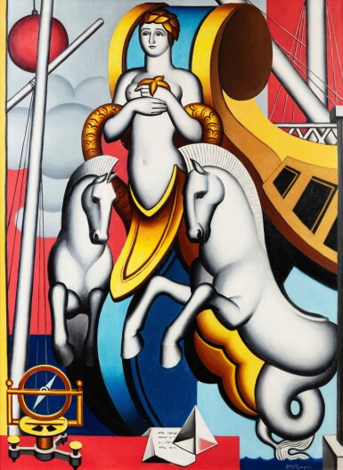 Figure et chevaux de proue