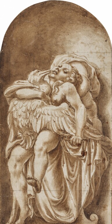 Lelio Orsi, Aegina with Jupiter as an Eagle