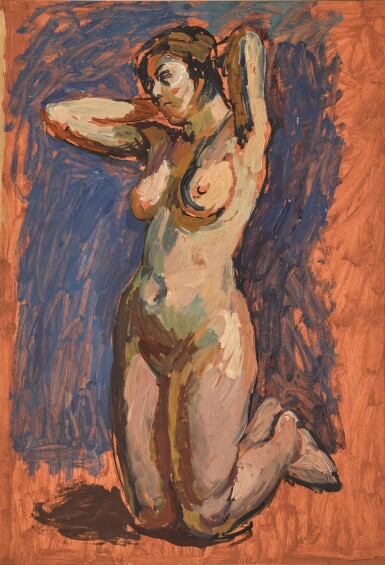 Kneeling Female Nude