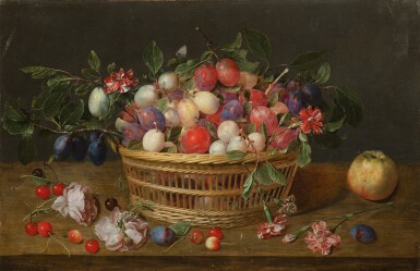 Still-life with plums | Nature morte aux prunes