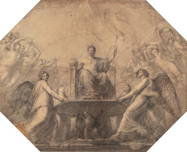 Apothéose de Napoléon en Jupiter triomphateur
