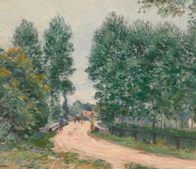 La Chemin de Saint-Mammès, le matin