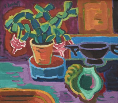 Kaktus, Muschel und Schale (Cactus, Shell and Bowl)