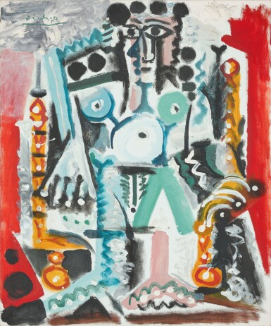 Pablo Picasso, Nu assis dans un fauteuil