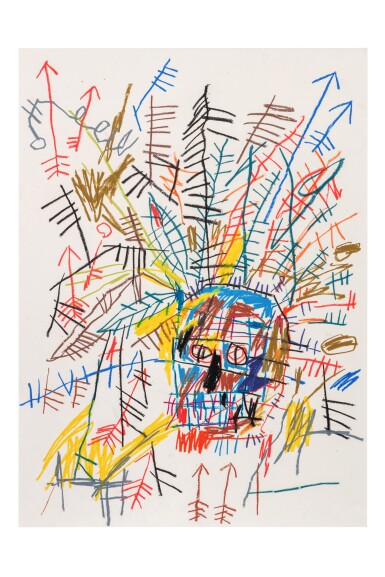 Jean-Michel Basquiat, Untitled (Indian Head)