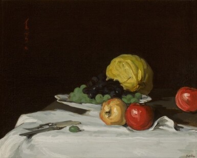 Melon, Grapes and Apples
