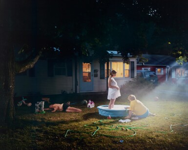Untitled (pregnant woman/pool)