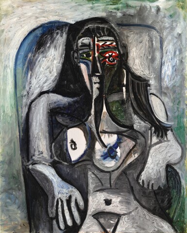 Pablo Picasso, Nu assis