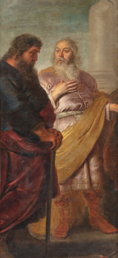 Two male figures