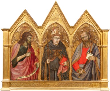 Saints John the Baptist, Louis of Toulouse, and Paul | Saints Jean-Baptiste, Louis de Toulouse et Paul 