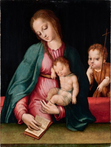 Virgin and Child with the infant Saint John the Baptist | Vierge à l'Enfant avec le petit saint Jean-Baptiste