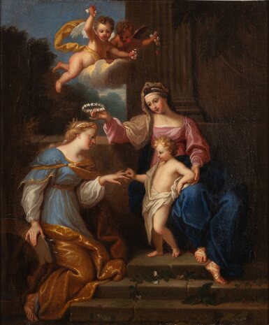 The Mystic Marriage of Saint Catherine | Le mariage mystique de sainte Catherine