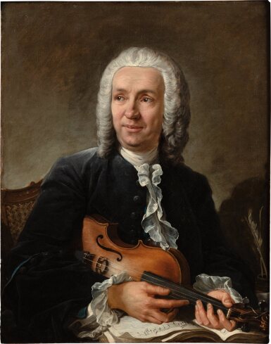 Portrait of Francesco Geminiani | Portrait de Francesco Geminiani 