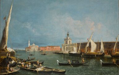 The Punta Della Dogana from the Ca'Giustinian | La Punta della Dogana vue depuis la Ca'Giustinian