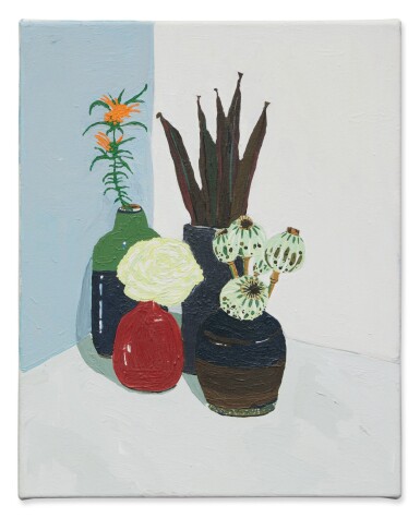 Still Life with Poppy Pods