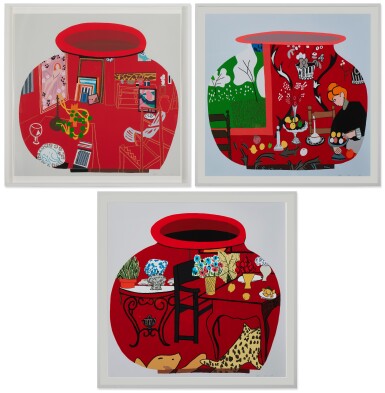 Matisse Pot 1; Matisse Pot 2; and Matisse Pot 3