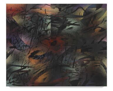 Julie Mehretu, New Dawn, Sing (for Nina)